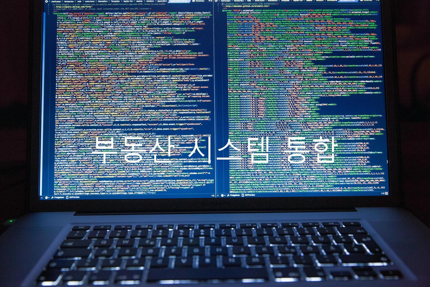 부동산 시스템 통합