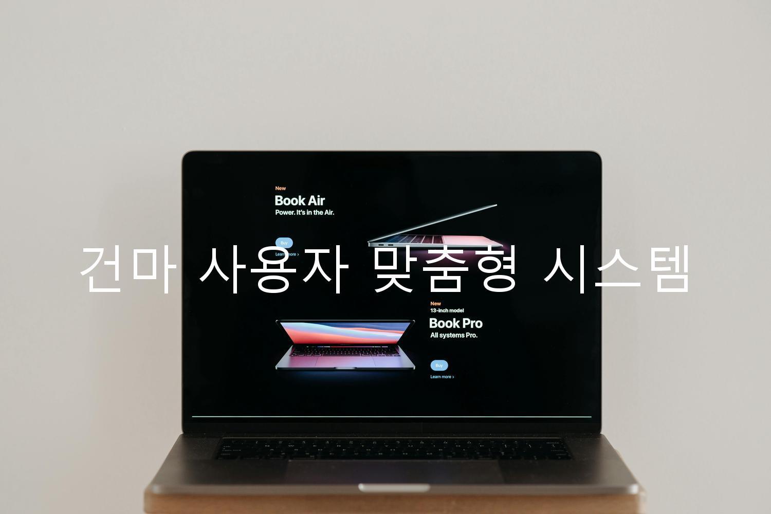 건마 사용자 맞춤형 시스템