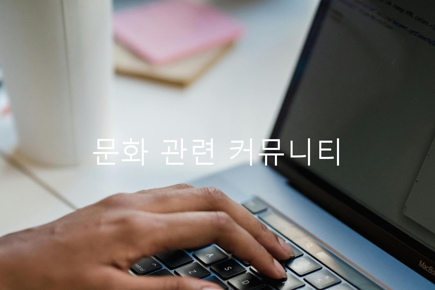 문화 관련 커뮤니티