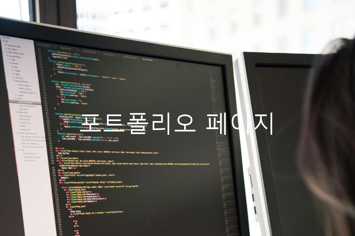 포트폴리오 페이지