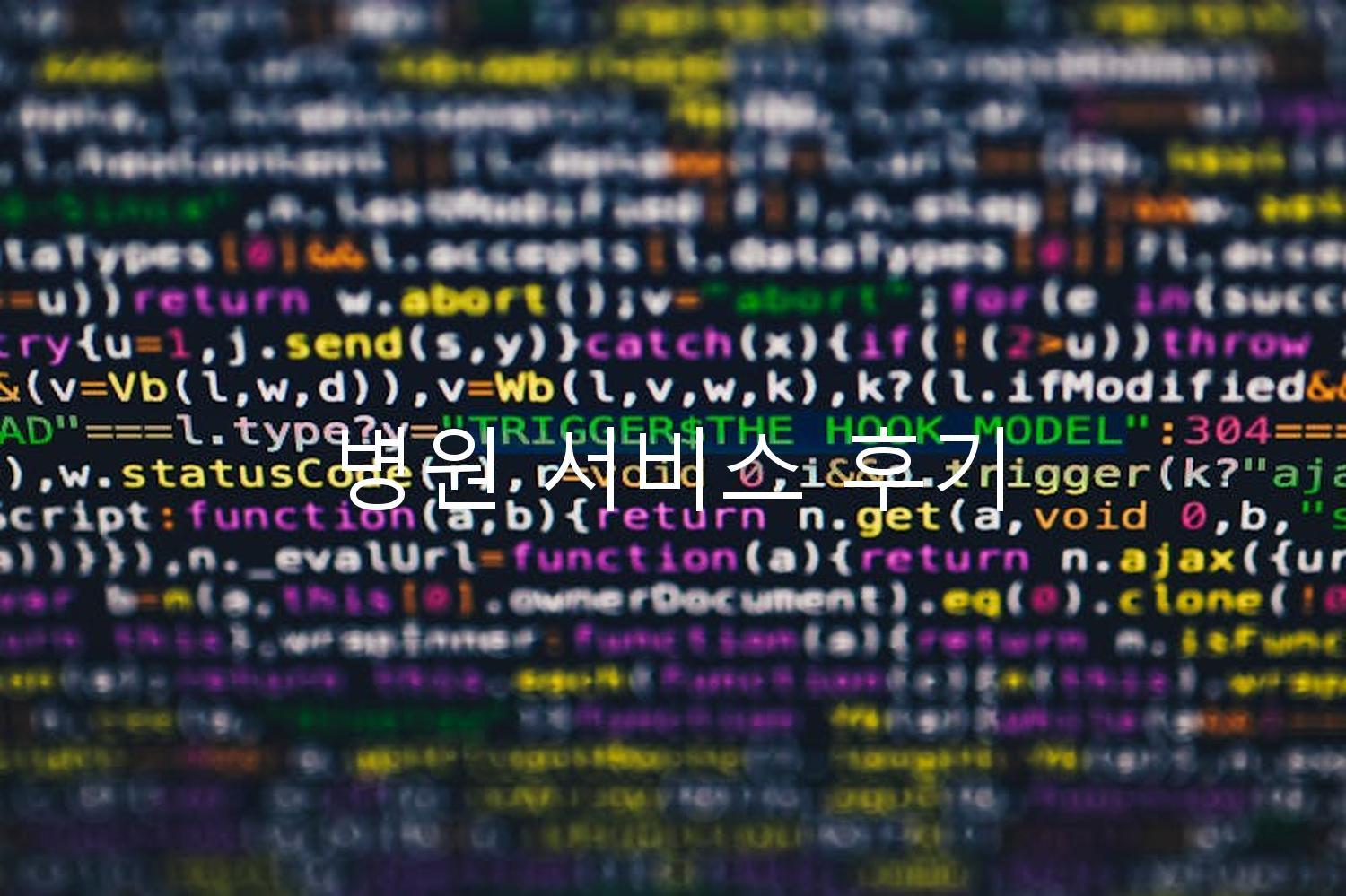 병원 서비스 후기