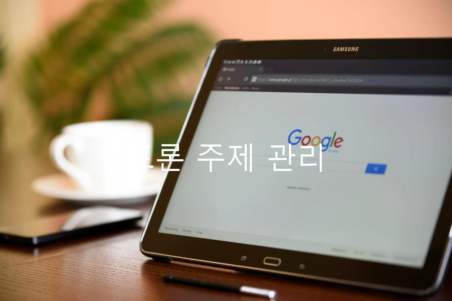 토론 주제 관리