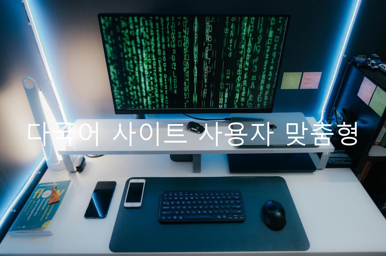 다국어 사이트 사용자 맞춤형
