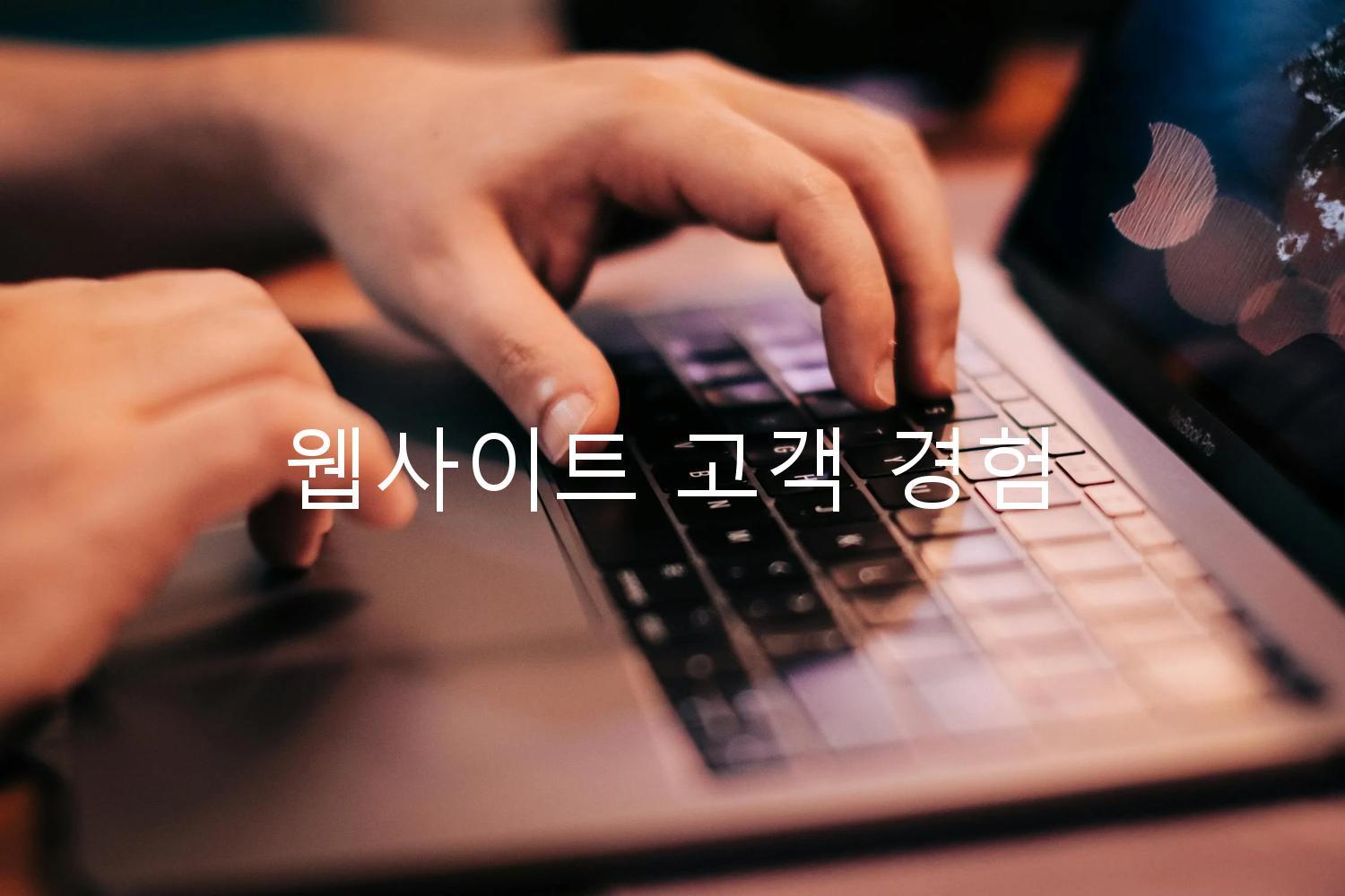 웹사이트 고객 경험