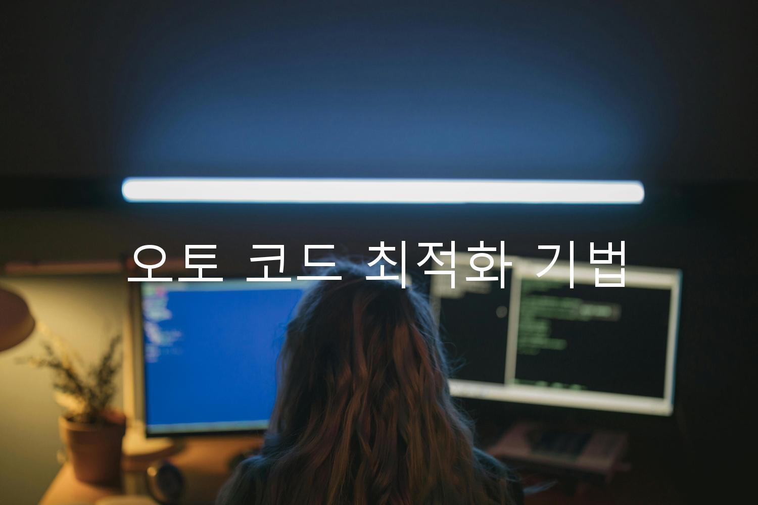 오토 코드 최적화 기법