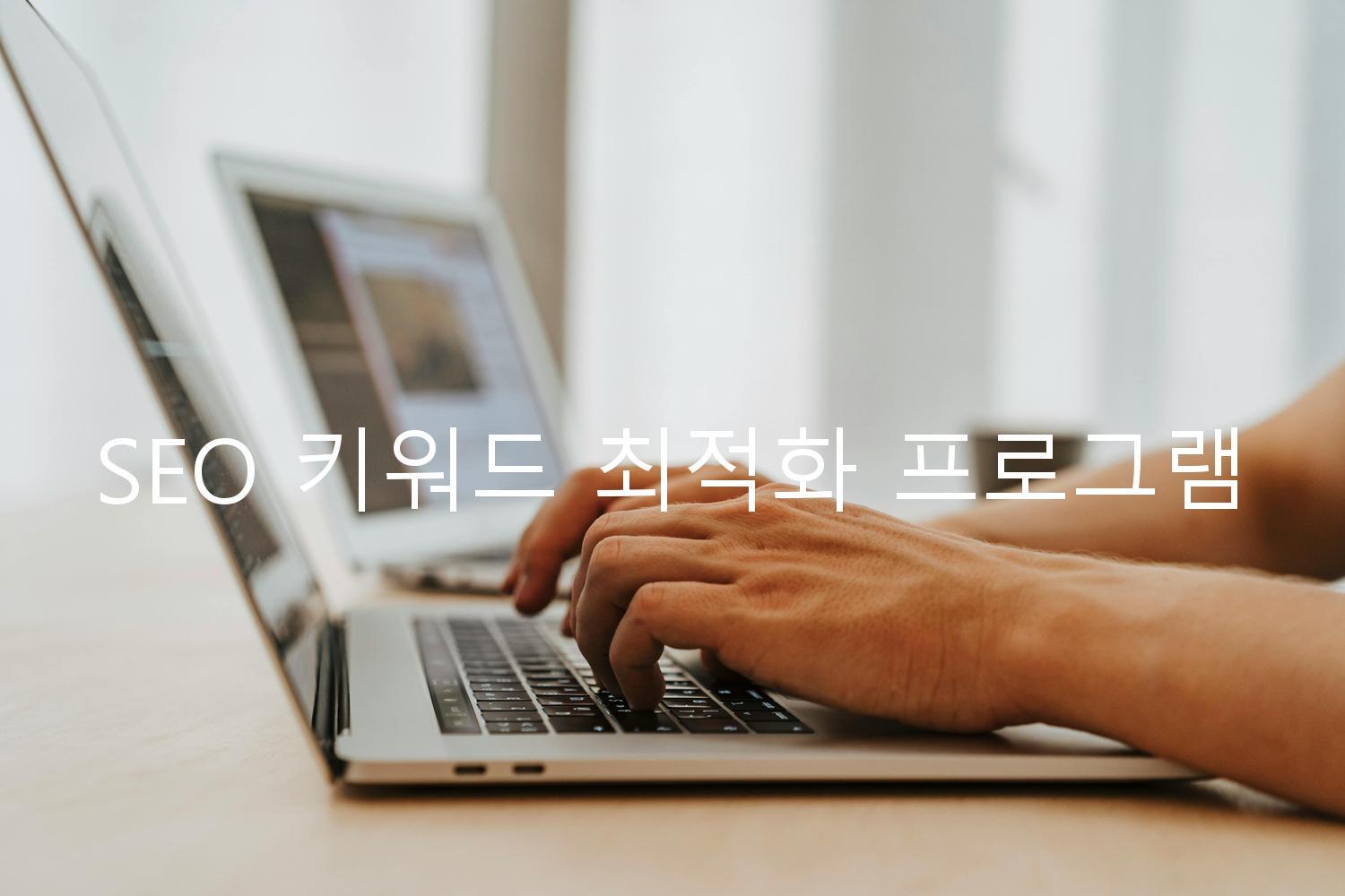 SEO 키워드 최적화 프로그램