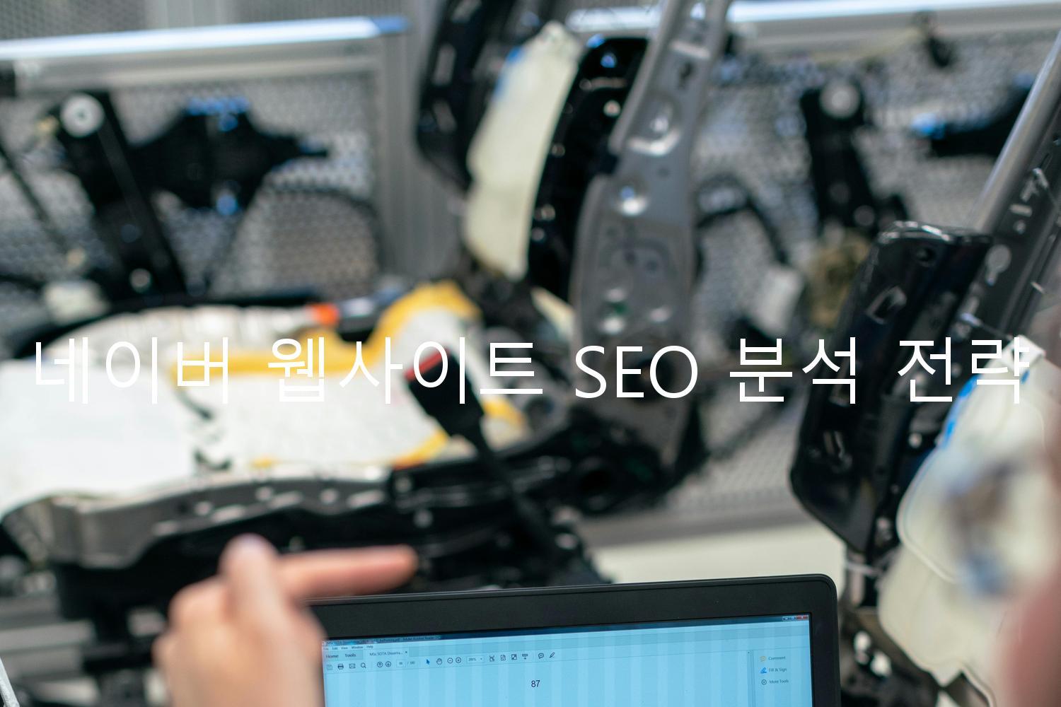 네이버 웹사이트 SEO 분석 전략