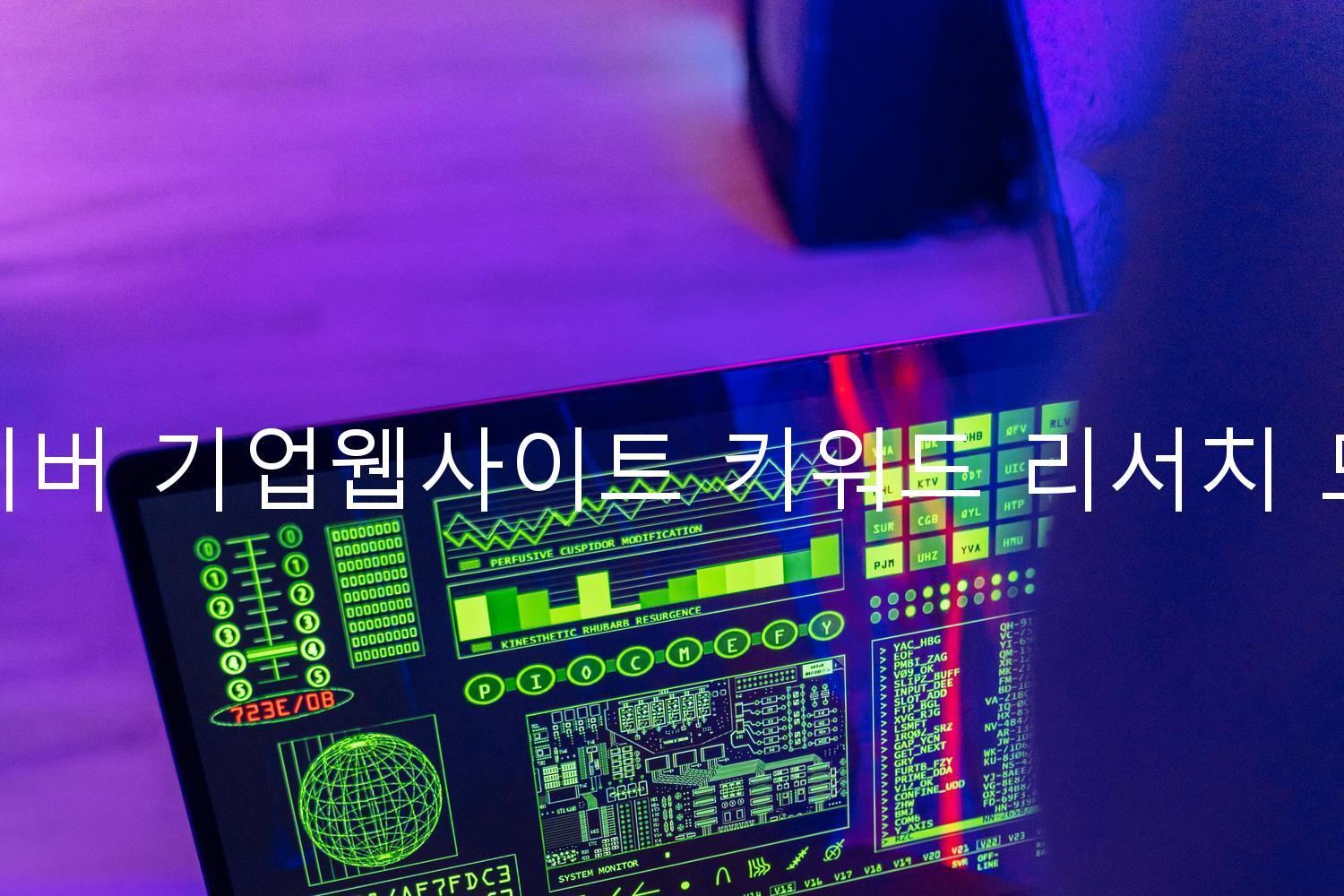 네이버 기업웹사이트 키워드 리서치 도구