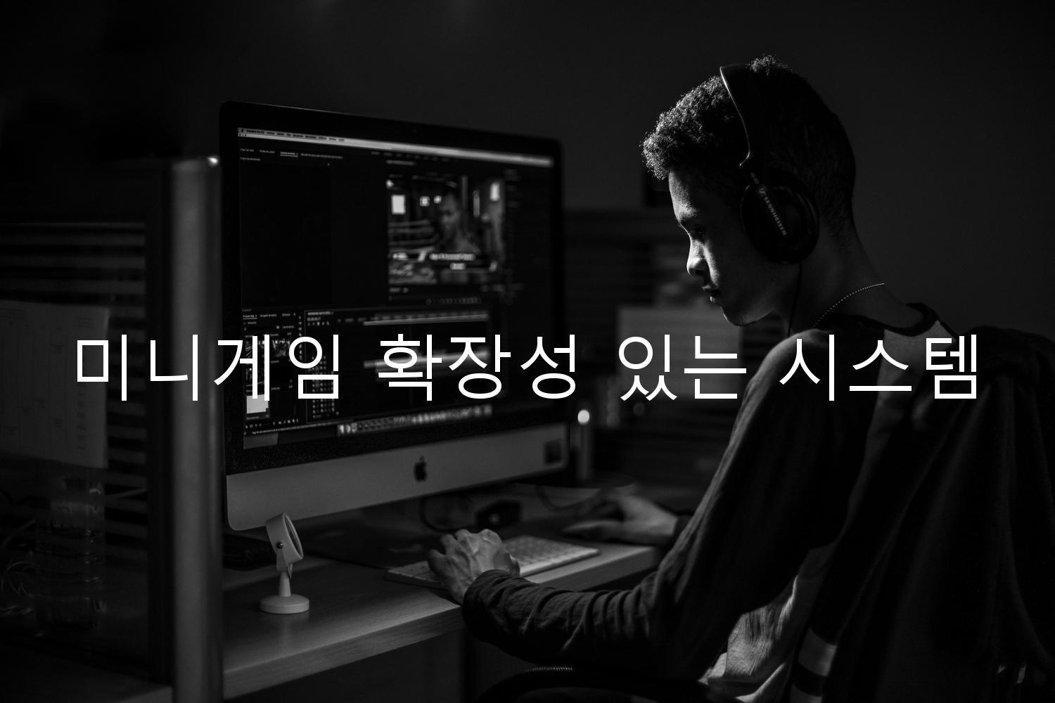 미니게임 확장성 있는 시스템