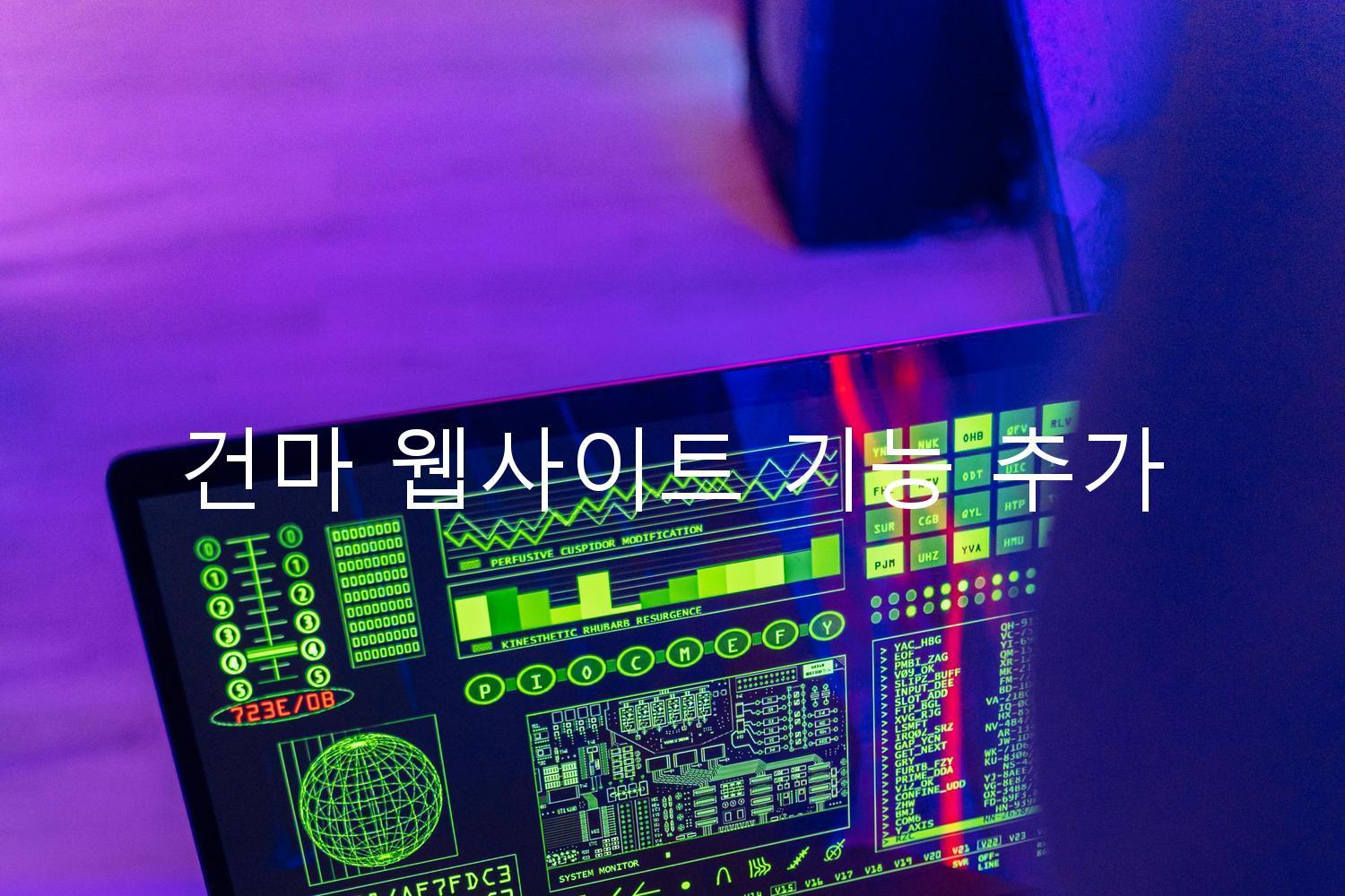 건마 웹사이트 기능 추가