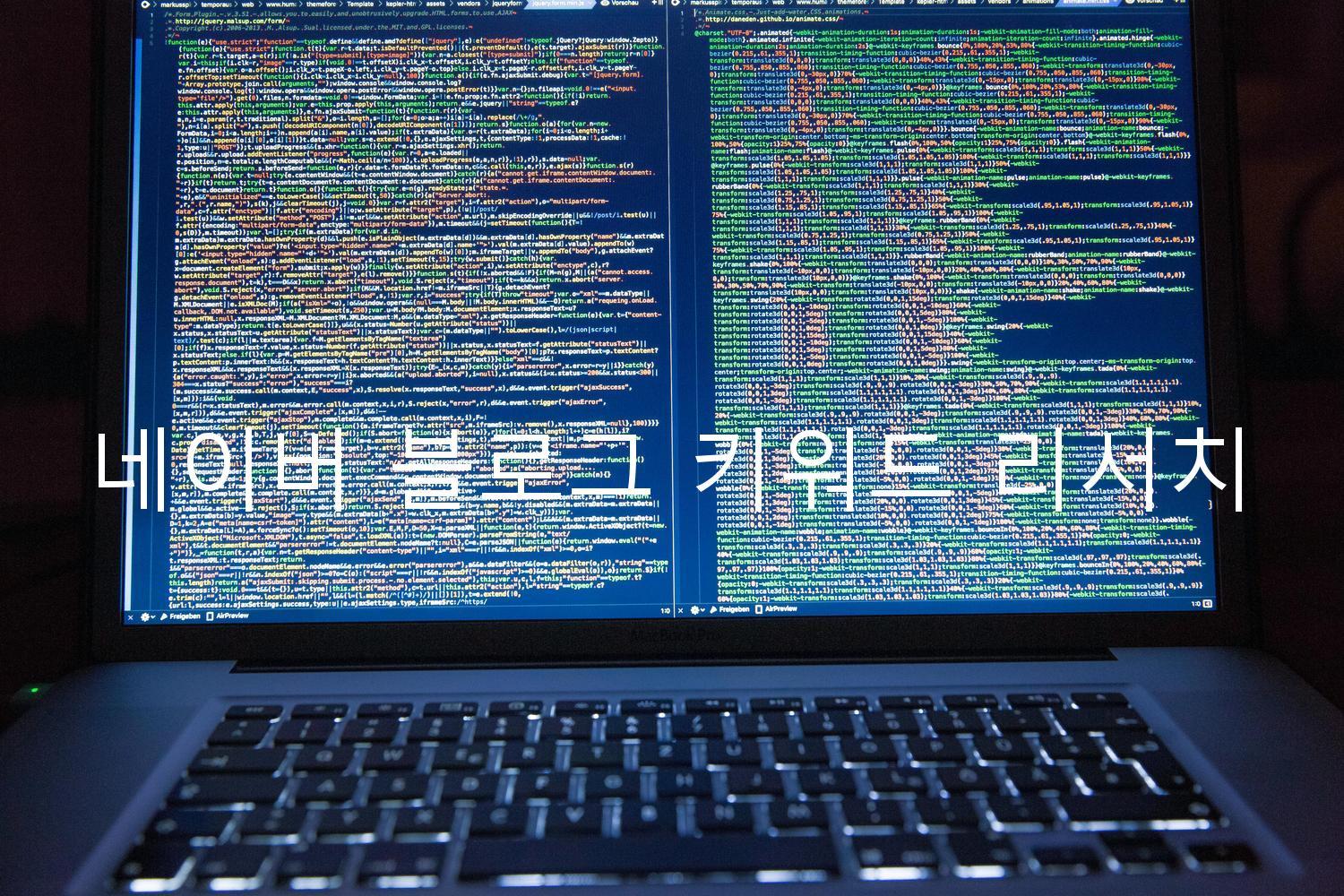 네이버 블로그 키워드 리서치