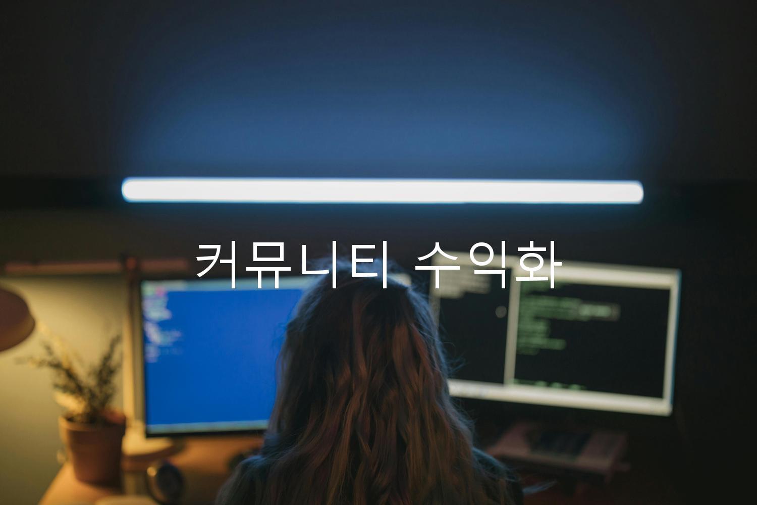 커뮤니티 수익화