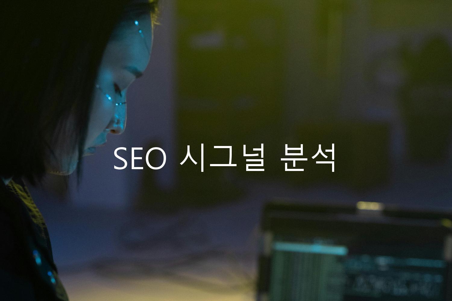 SEO 시그널 분석