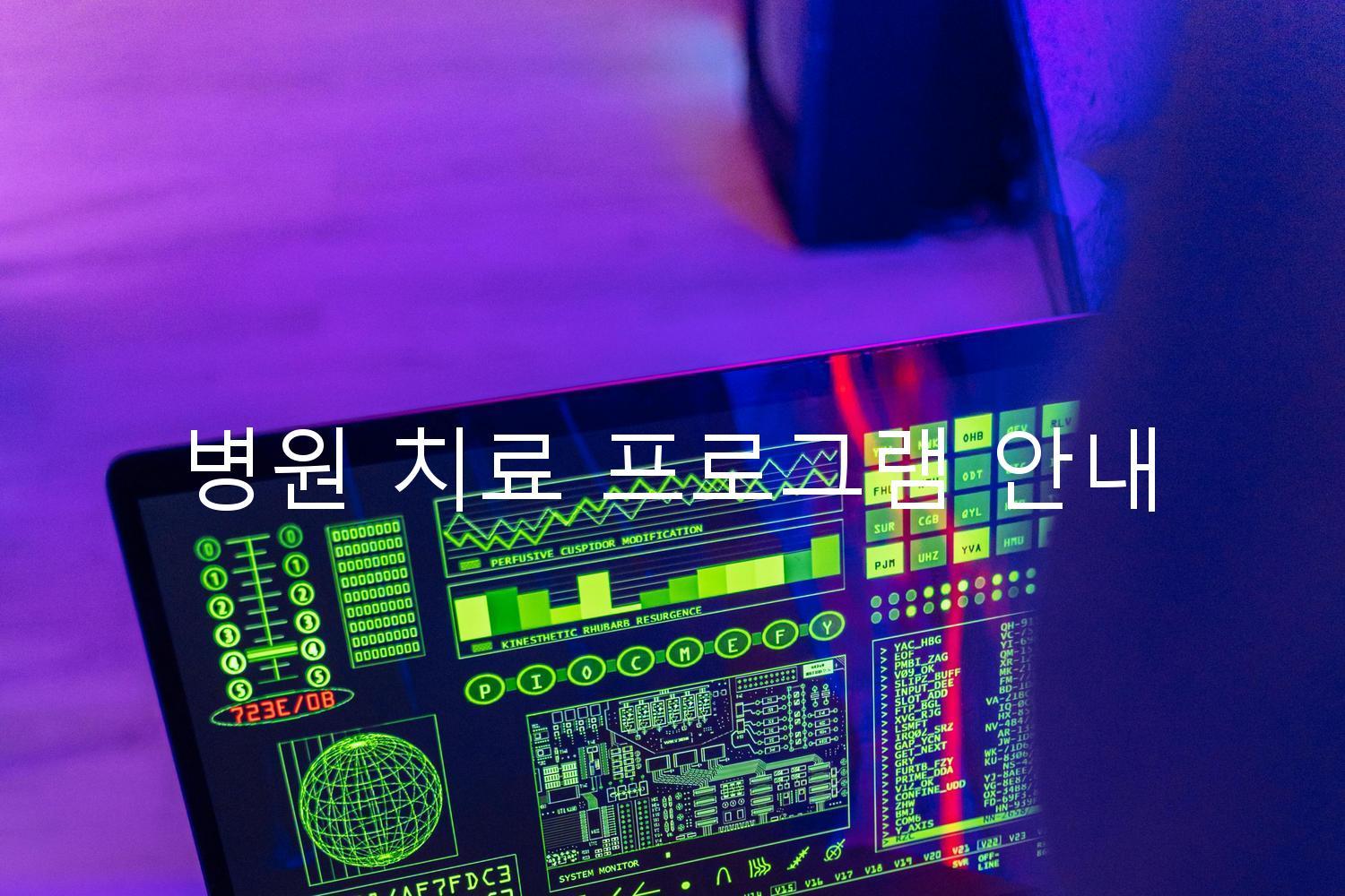 병원 치료 프로그램 안내