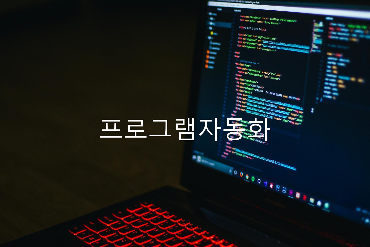 프로그램자동화