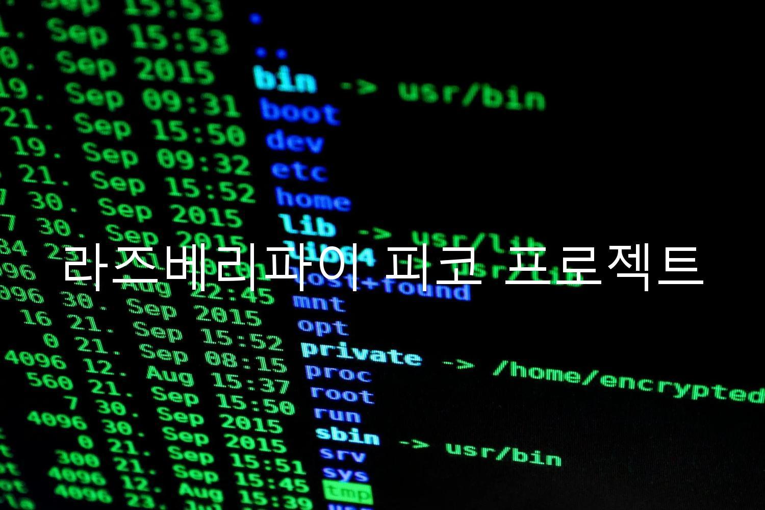 라즈베리파이 피코 프로젝트