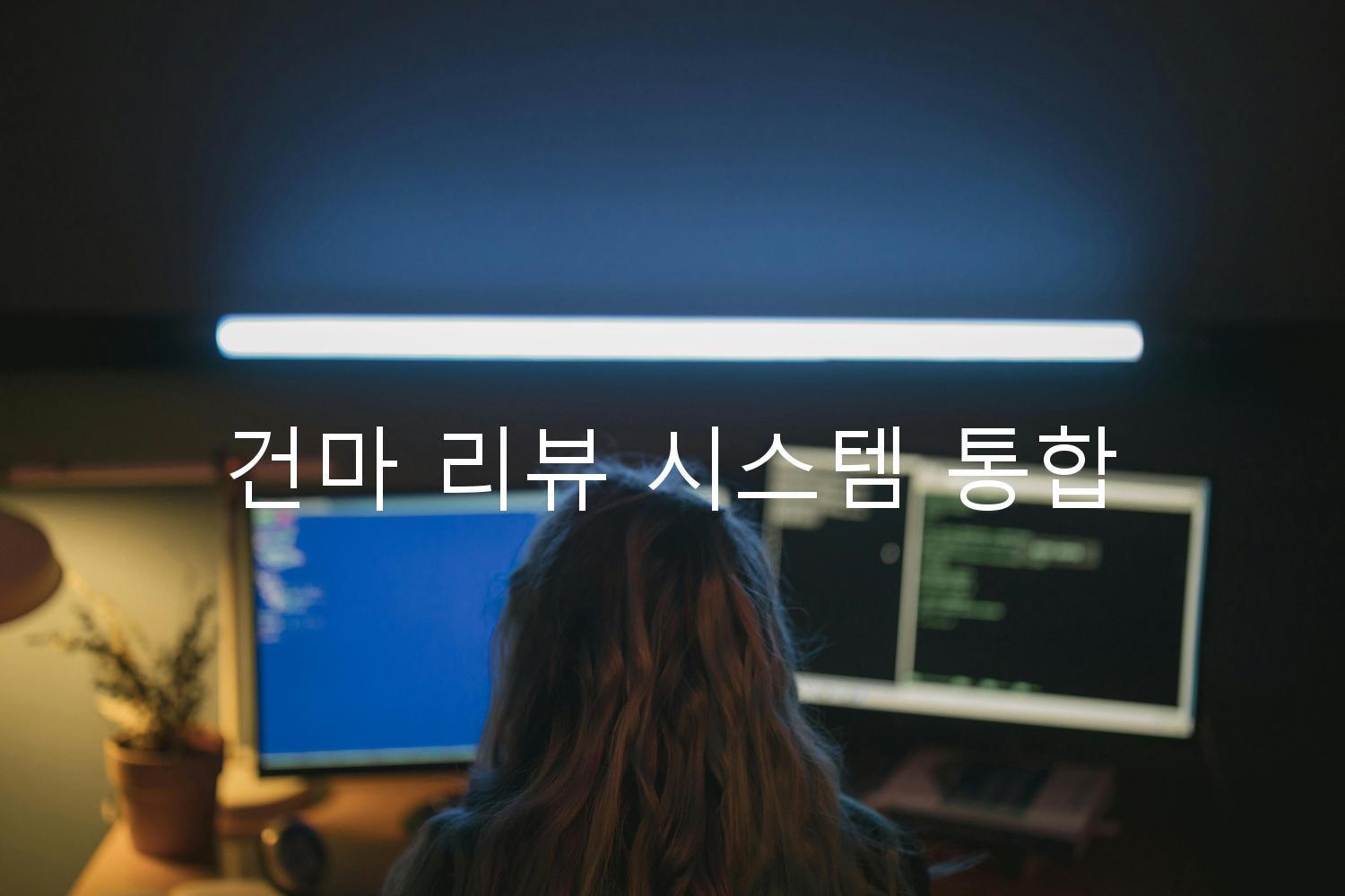 건마 리뷰 시스템 통합